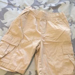 Boys khaki shorts